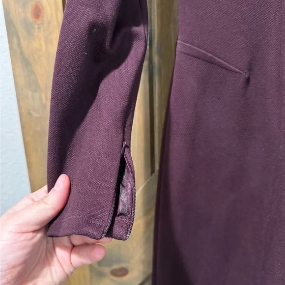 MM Lafleur Eggplant Purple Ellis Dress - Picture 4 of 6